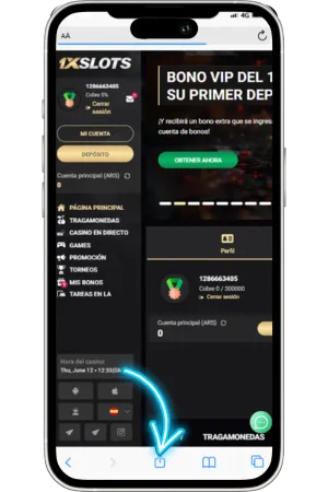 Paso 2 – Haz clic en compartir